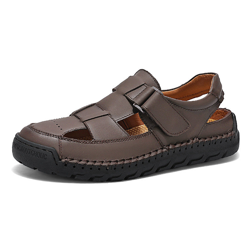 Herren Leder-Sandalen Adriano