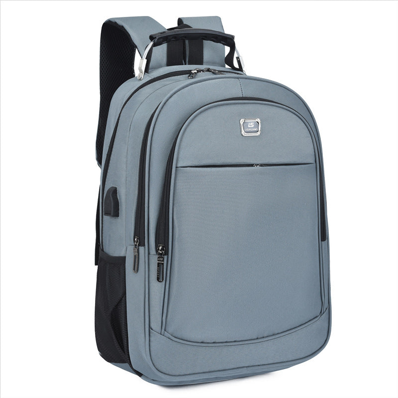 Grosser Freizeitrucksack mit USB-Anschluss – Bild 5 | LuxeStyle