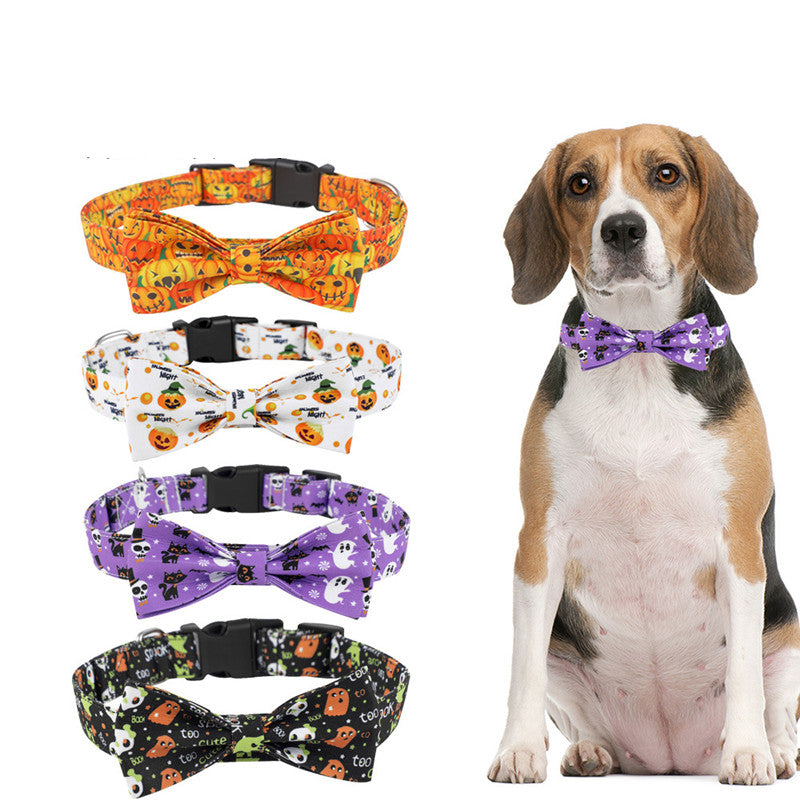 Halloween Hunde Halsband mit Cartoon-Muster – Bild 2 | LuxeStyle