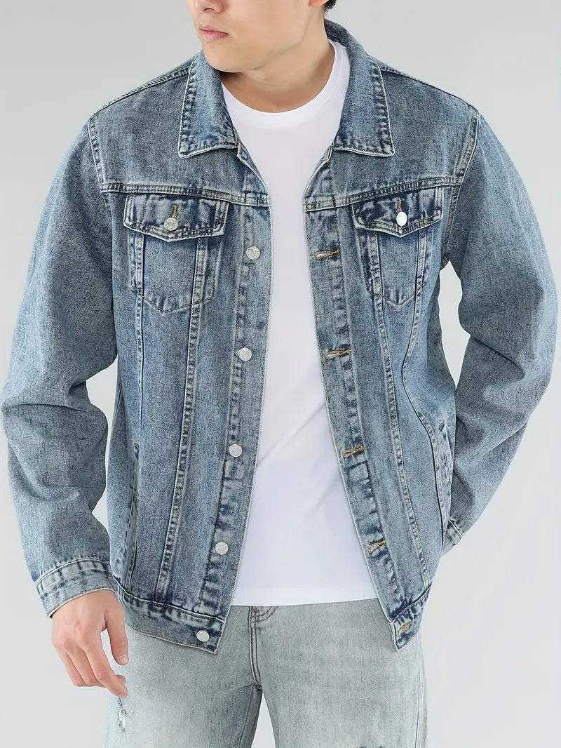 Herren Jeansjacke, formal passend