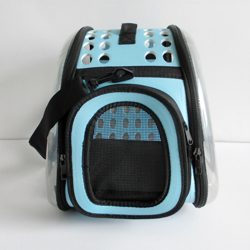 Atmungsaktive Crossbody-Haustiertasche