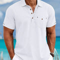 Herren Kurzarmhemd mit Reverskragen – Bild 6 | LuxeStyle