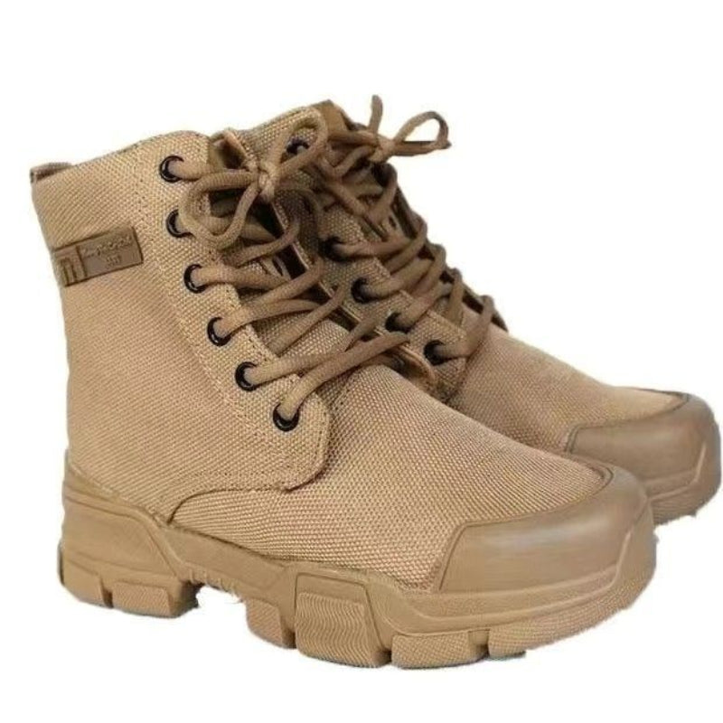 Herren-Stiefel mit Schnürung und dicker Sohle – Bild 5 | LuxeStyle
