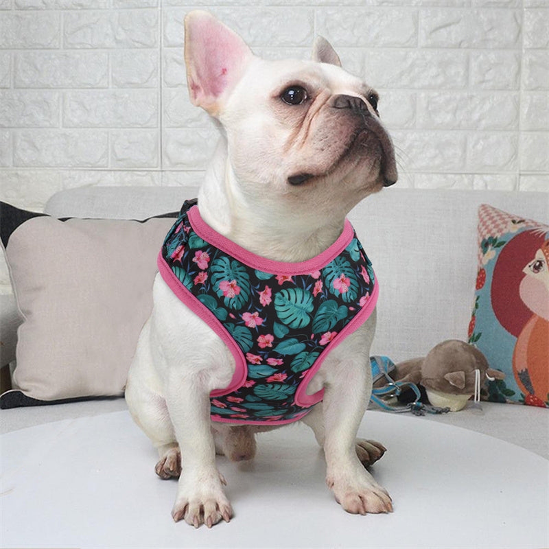 Hundegeschirr mit Leine Blumendekor – Bild 2 | LuxeStyle