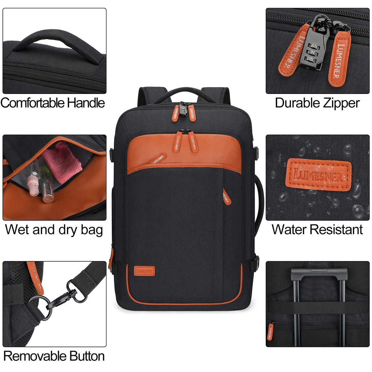 Reise-Rucksack Grosses Volumen – Bild 2 | LuxeStyle