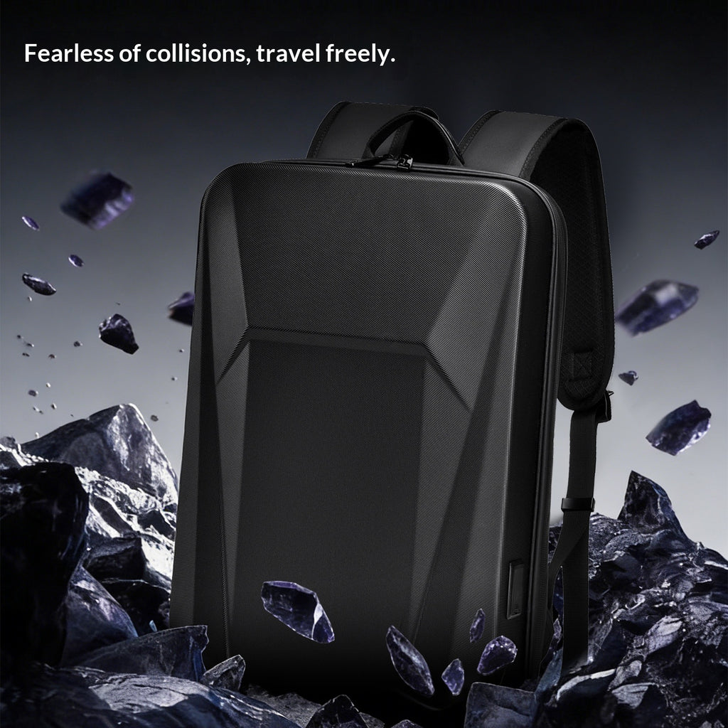 Velo-Rucksack mit Hartschale, erweiterbar – Bild 7 | LuxeStyle