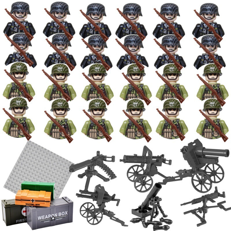 WW2 Militär-Bausteine für Kinder