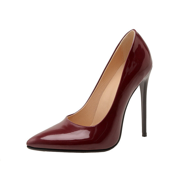 Xianyiduo Stiletto-Pumps mit spitzer Zehenpartie