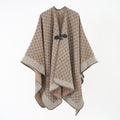 Grosser, dicker, warmer Split-Schal | LuxeStyle