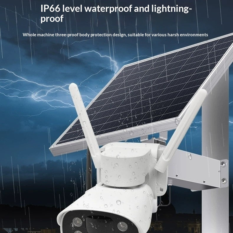 4G PTZ Überwachungskamera mit Solarpanel