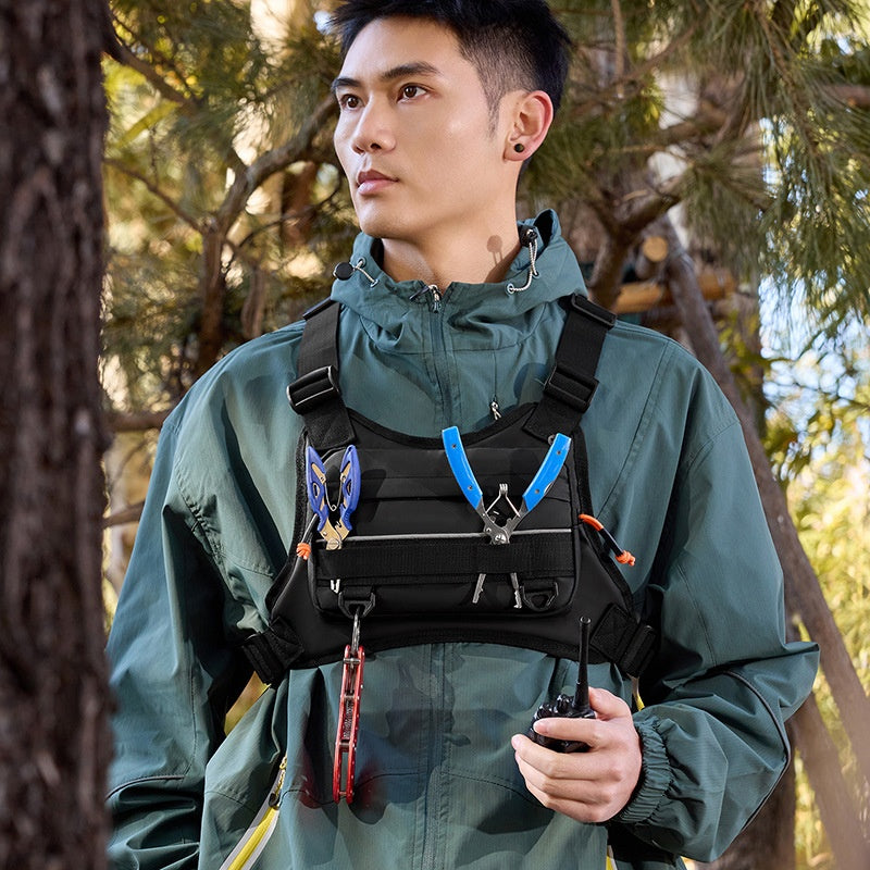 Herren-Funktionsveste mit Taschen