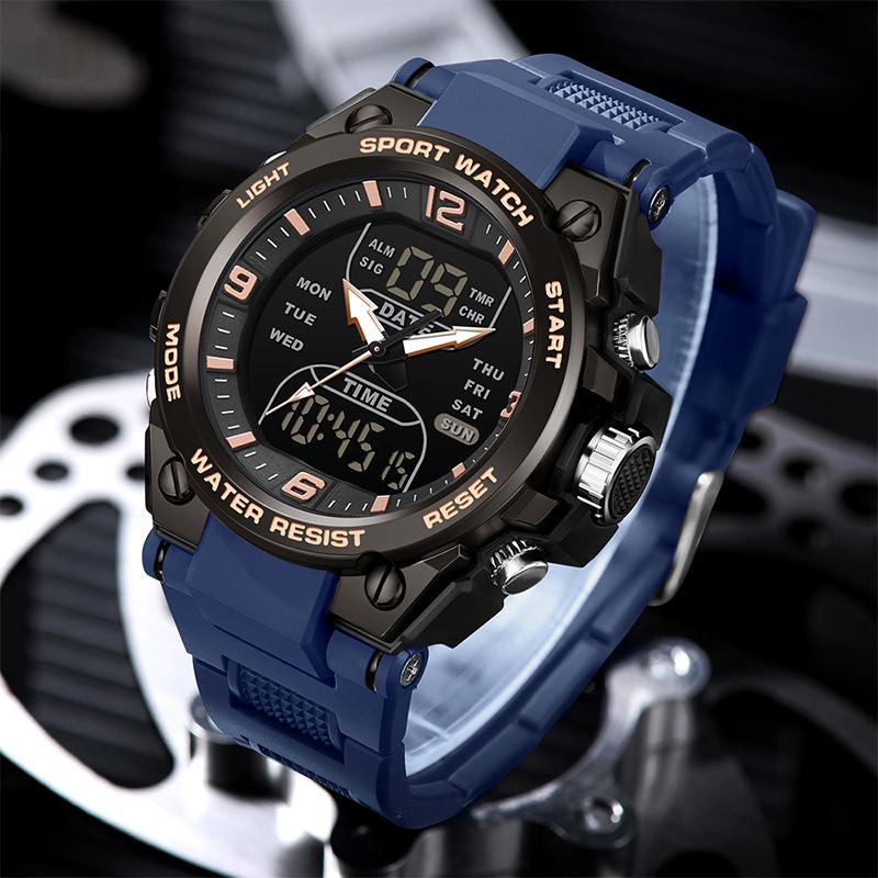 Multifunktionale wasserdichte Digitaluhr – Bild 5 | LuxeStyle