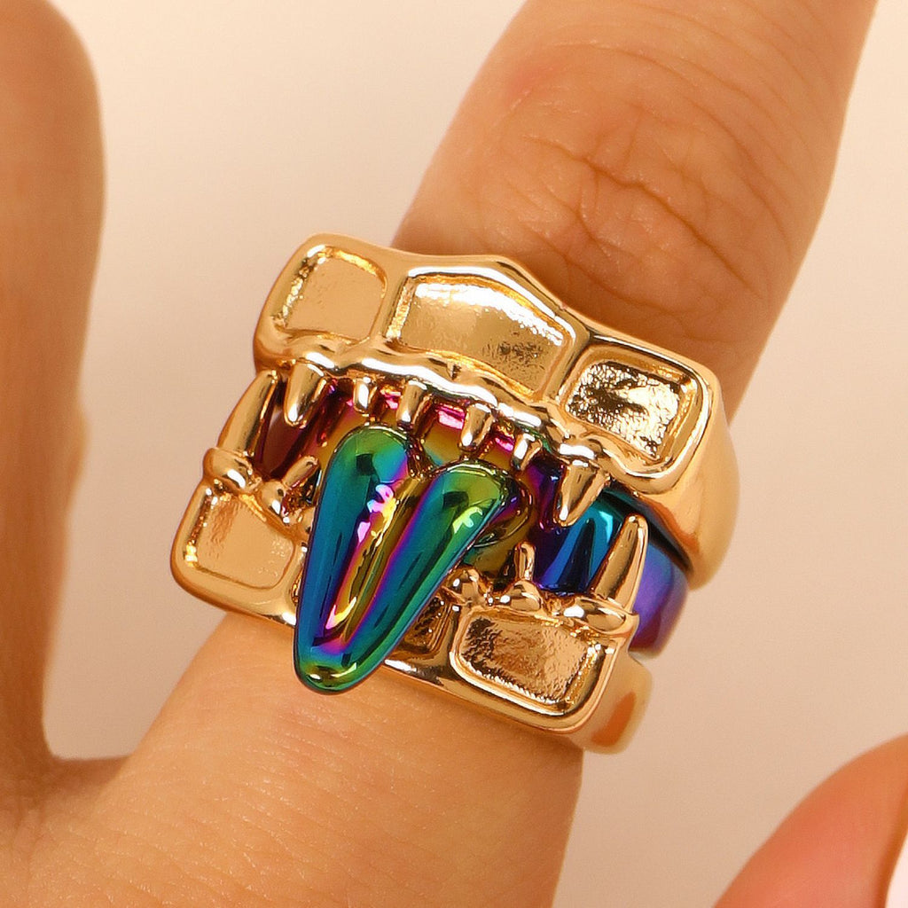 Punk-Fang-Ring-Set