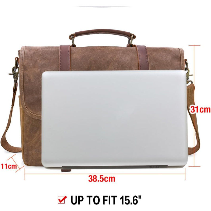 Retro Business Tote für Herren