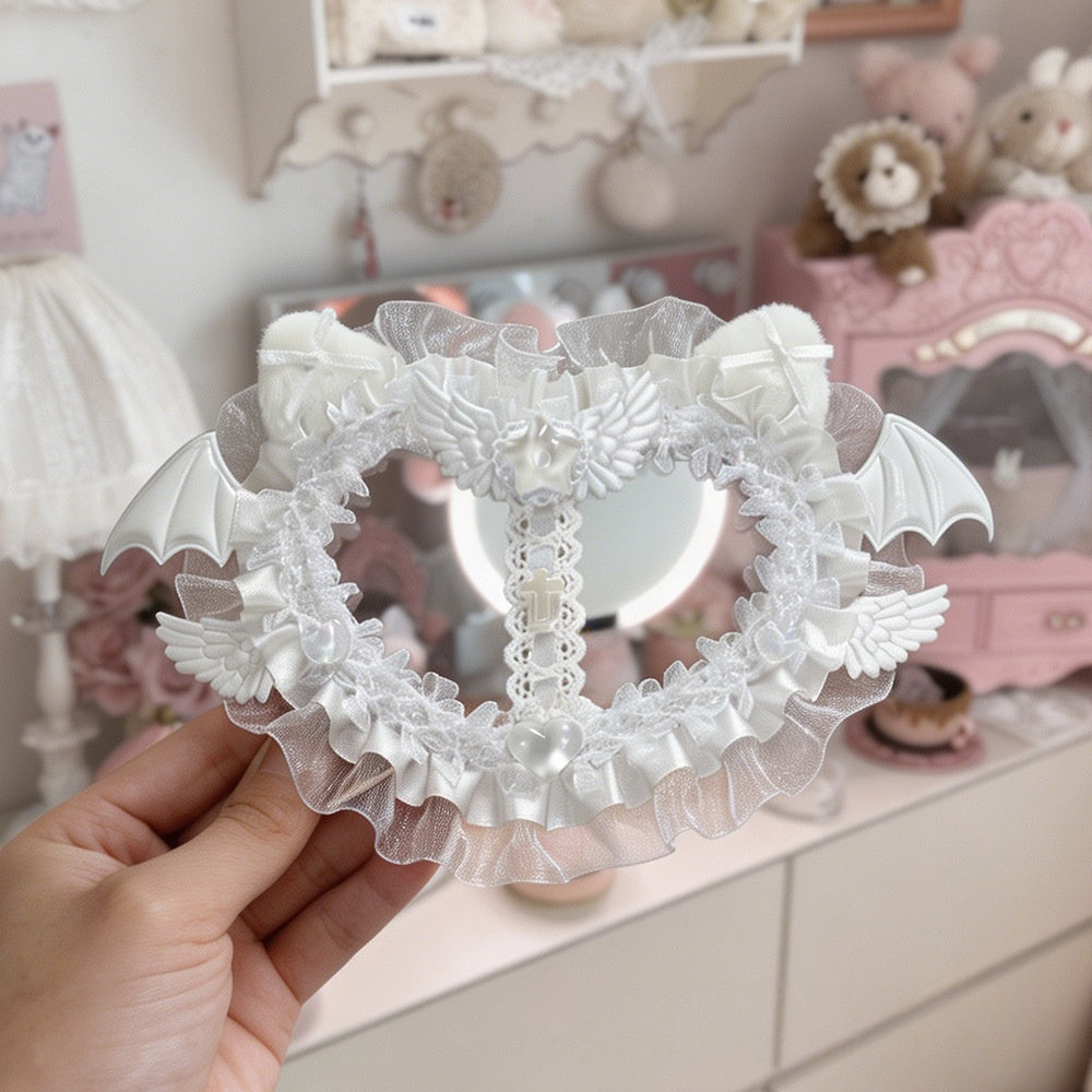 Doppel-Kartenhalter Herzform – Bild 7 | LuxeStyle