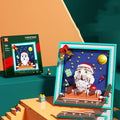 Weihnachts-Bilderrahmen Bausteine | LuxeStyle