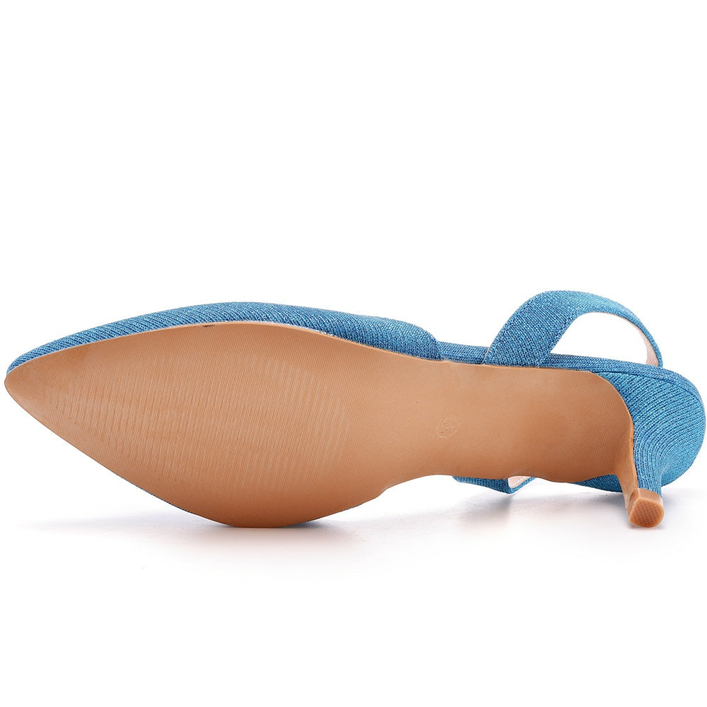 Farbwechselnde Slingback-Sandalen mit spitzer Zehe – Bild 20 | LuxeStyle