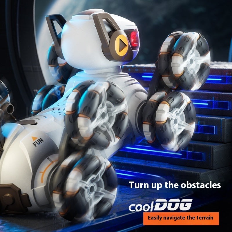 Intelligenter Roboterhund 8-Rad Stunt-Auto