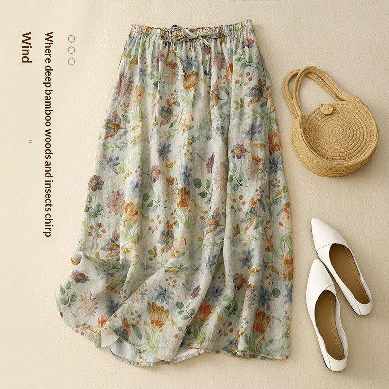 Elegantes Sommerkleid aus Baumwolle – Bild 2 | LuxeStyle