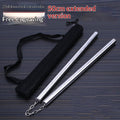 Nunchaku aus Edelstahl, 50 cm