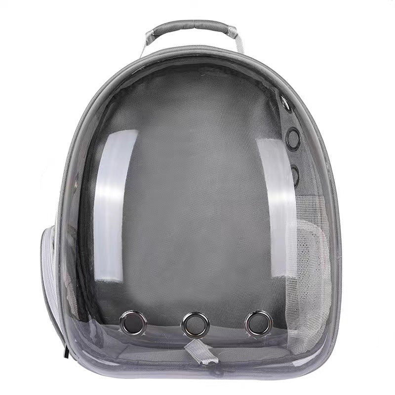 Tote für Haustiere – transparenter Rucksack mit Platz – Bild 6 | LuxeStyle