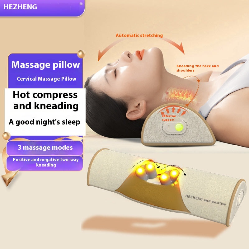 Nackenmassagekissen aus Wildlederimitat