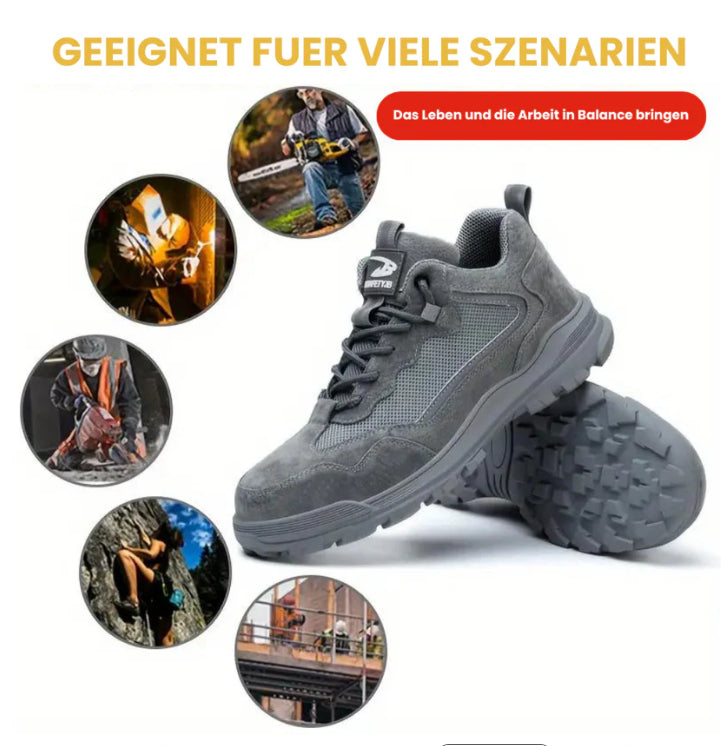 Arbeitsschuhe mit Stahlkappe und Stichschutz – Bild 6 | LuxeStyle