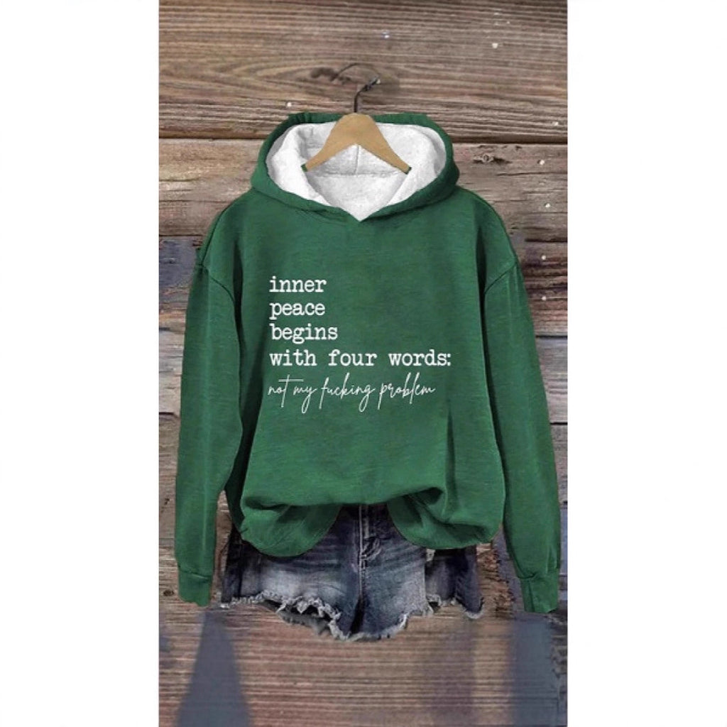3D-Print Kapuzenpullover für Damen