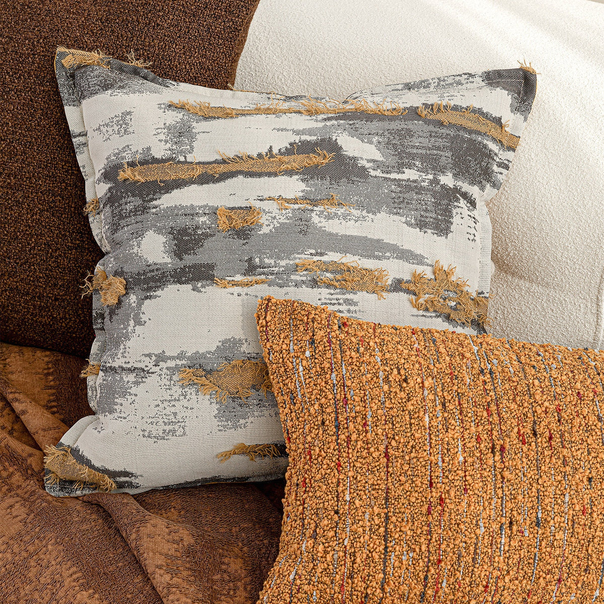 Zierkissenbezug mit Bergmuster – Bild 2 | LuxeStyle