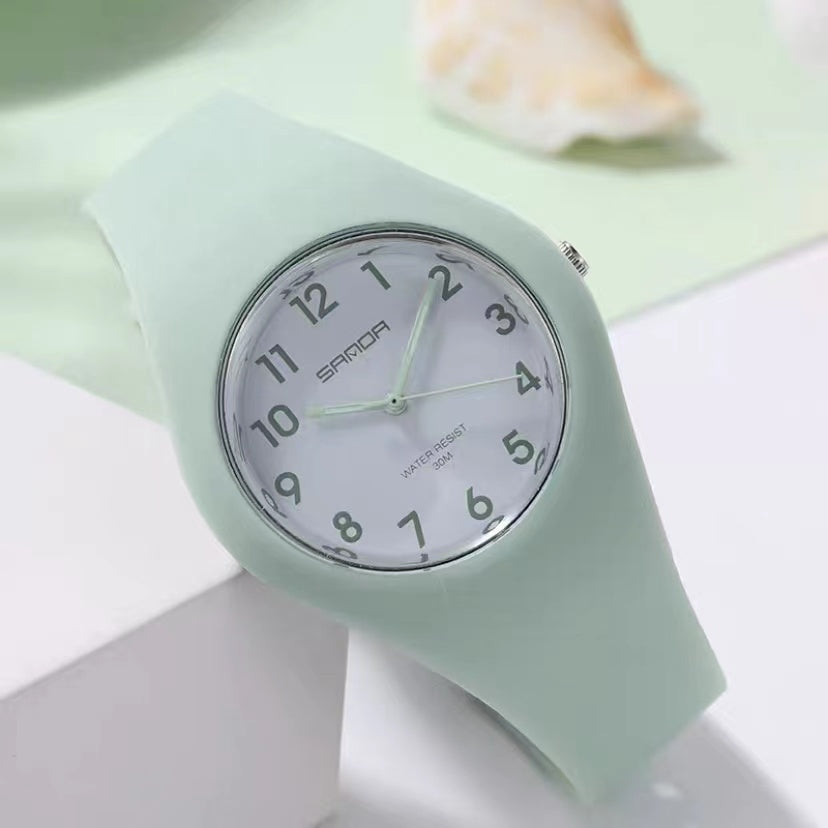 Simple Temperament Jelly Color Silikonuhr – Bild 9 | LuxeStyle