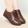 Damen Leder Slipper mit weicher Sohle