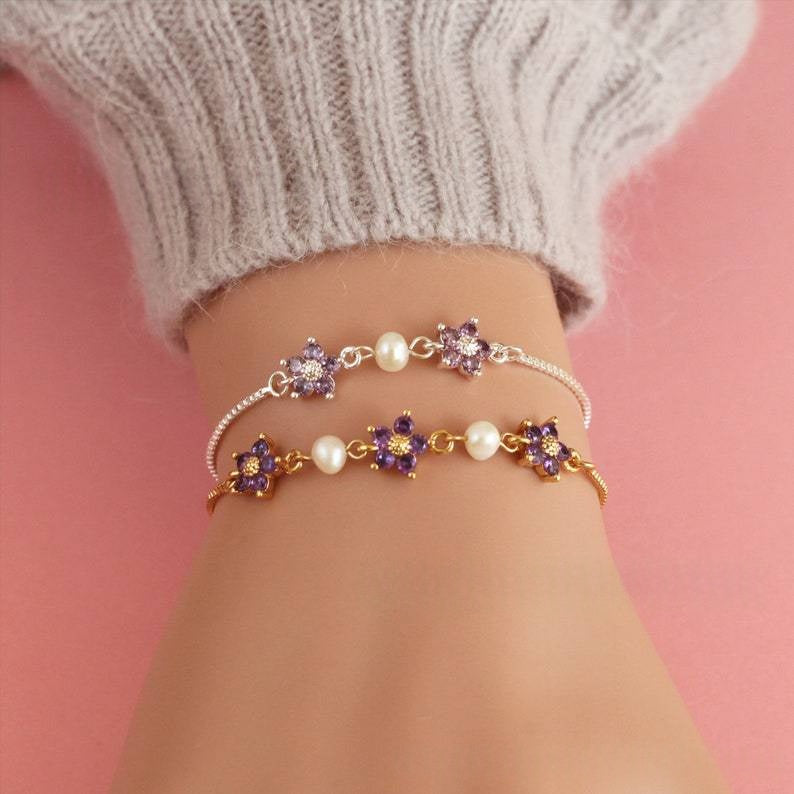 Geburtstagsstein Armband
