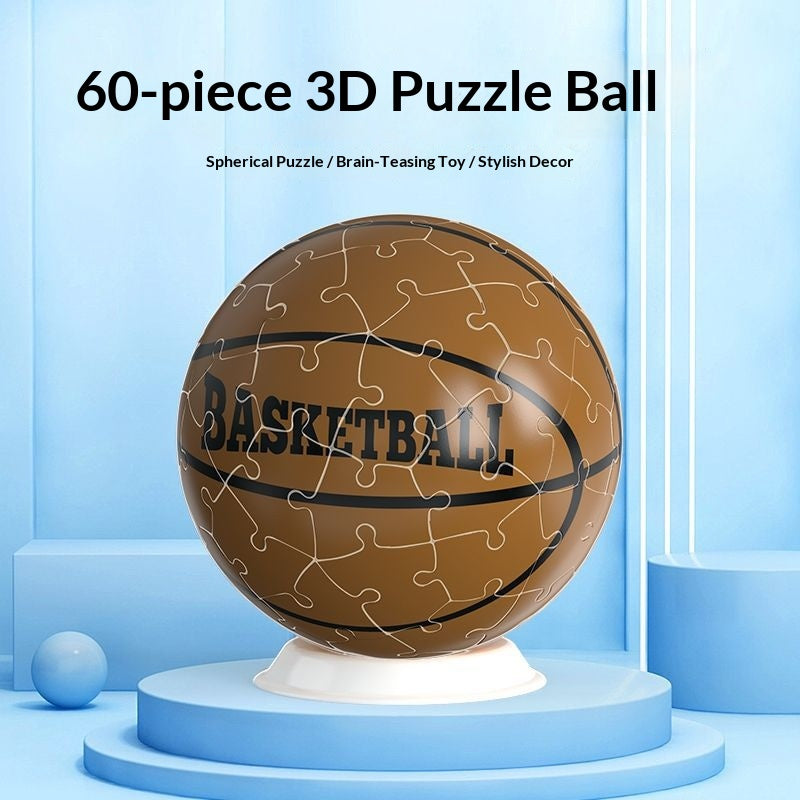 3D-Kugel-Puzzle Weihnachtsanhänger – 60 Teile – Bild 9 | LuxeStyle