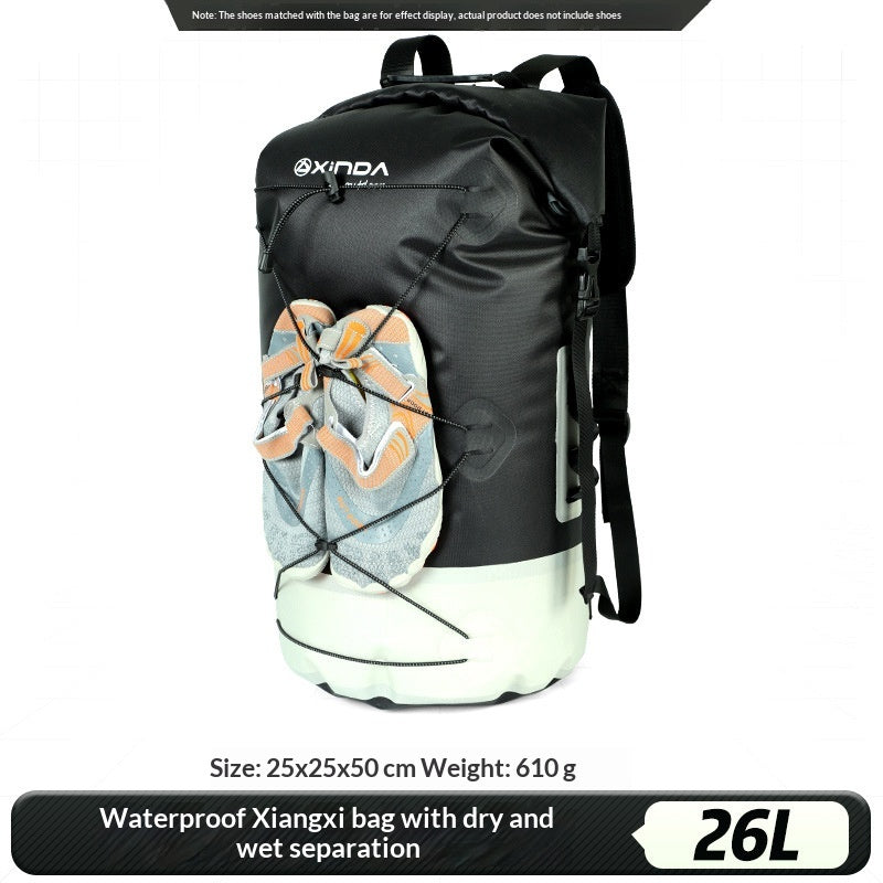 Outdoor-Stream-Tracking Rucksack mit IPX7-Wasserdichtigkeit