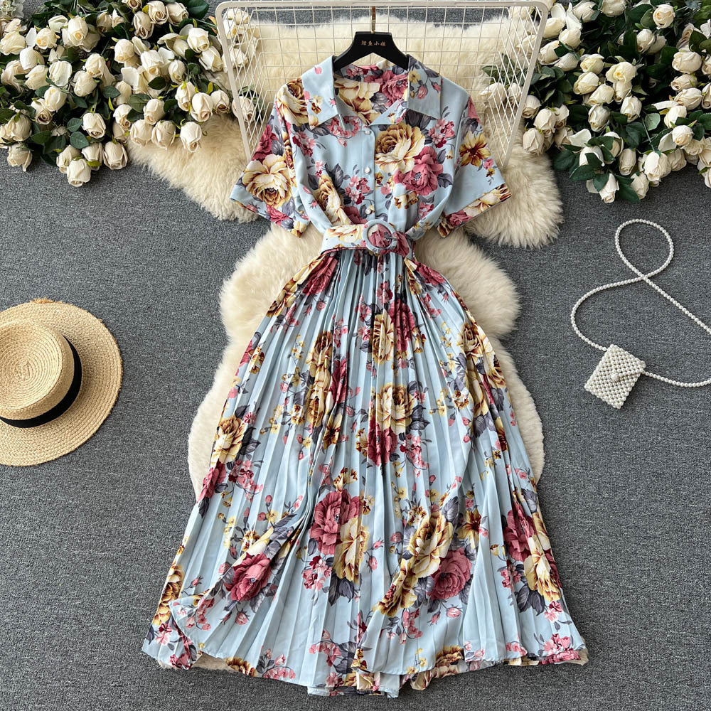 Chices Kurzarm-Top mit Blumenmuster im French-Stil – Bild 12 | LuxeStyle