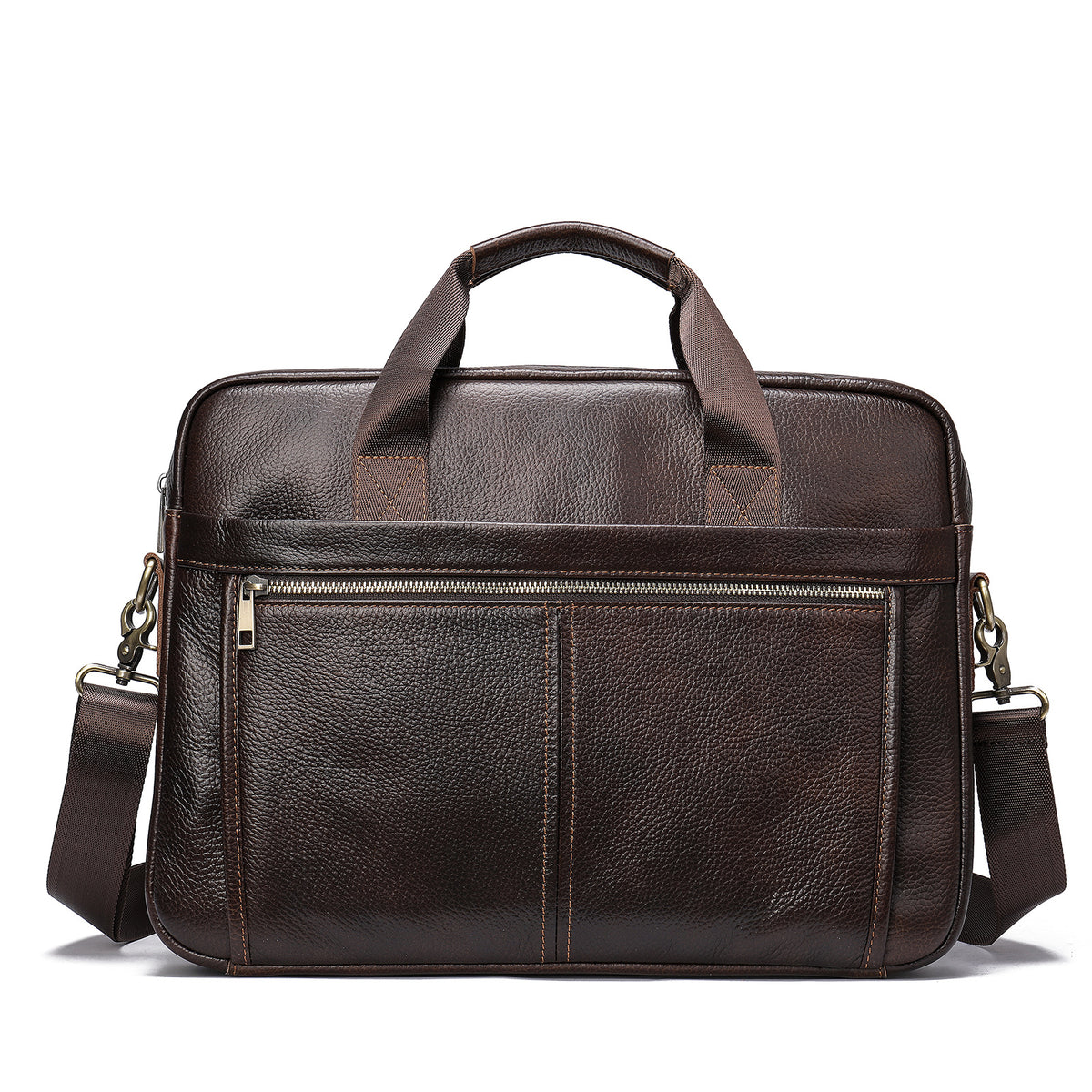 Herren Handtasche aus echtem Leder – Bild 2 | LuxeStyle