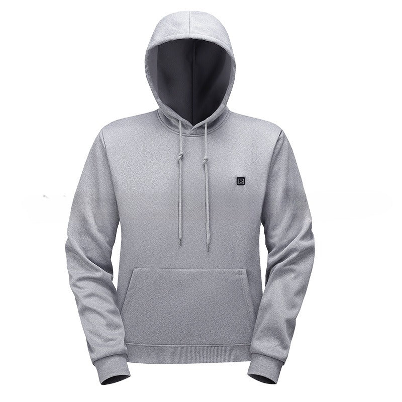 Beheizbarer Kapuzenpullover für Herren – Bild 1 | LuxeStyle