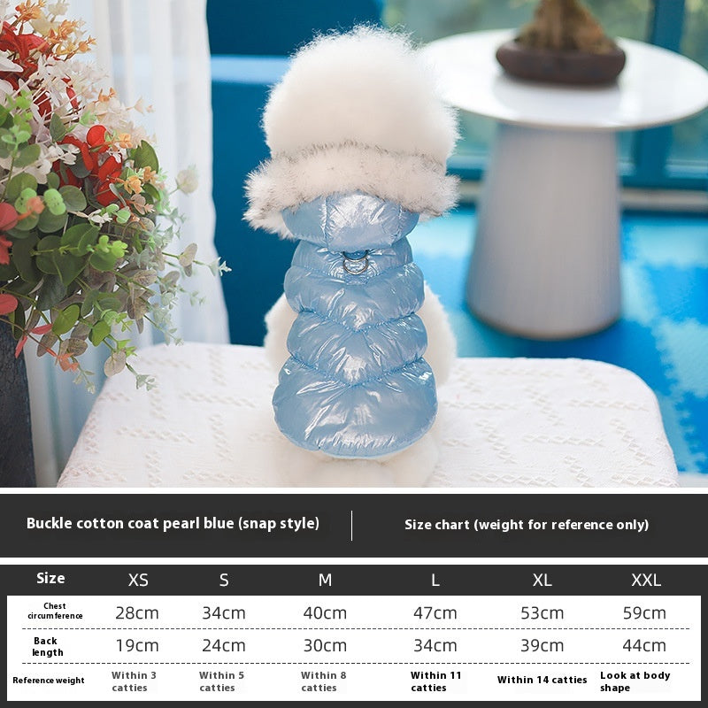 Herbst-Winter-Haustier-Cotton-Westen