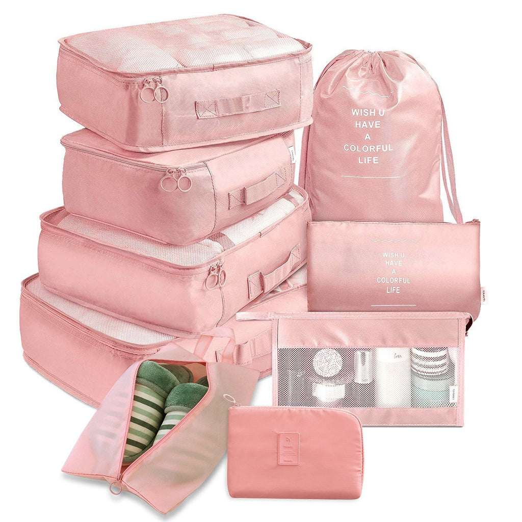 9-teiliges Twill Reise-Organizer-Set – Bild 4 | LuxeStyle