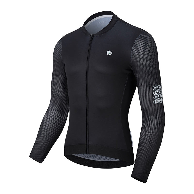 Cycling-Langarmshirt mit Icecooling-Fabric