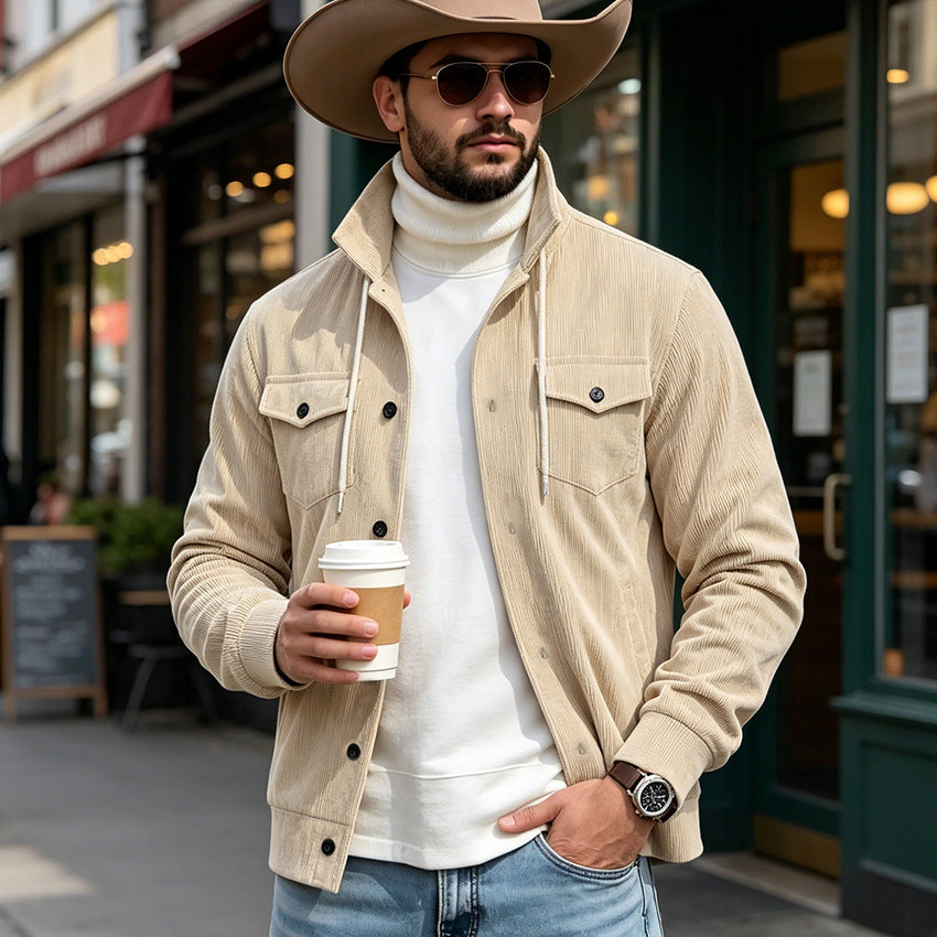 Kord-Jacke für Herren