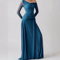 Asymmetrisches One-Shoulder Meerjungfrauenkleid