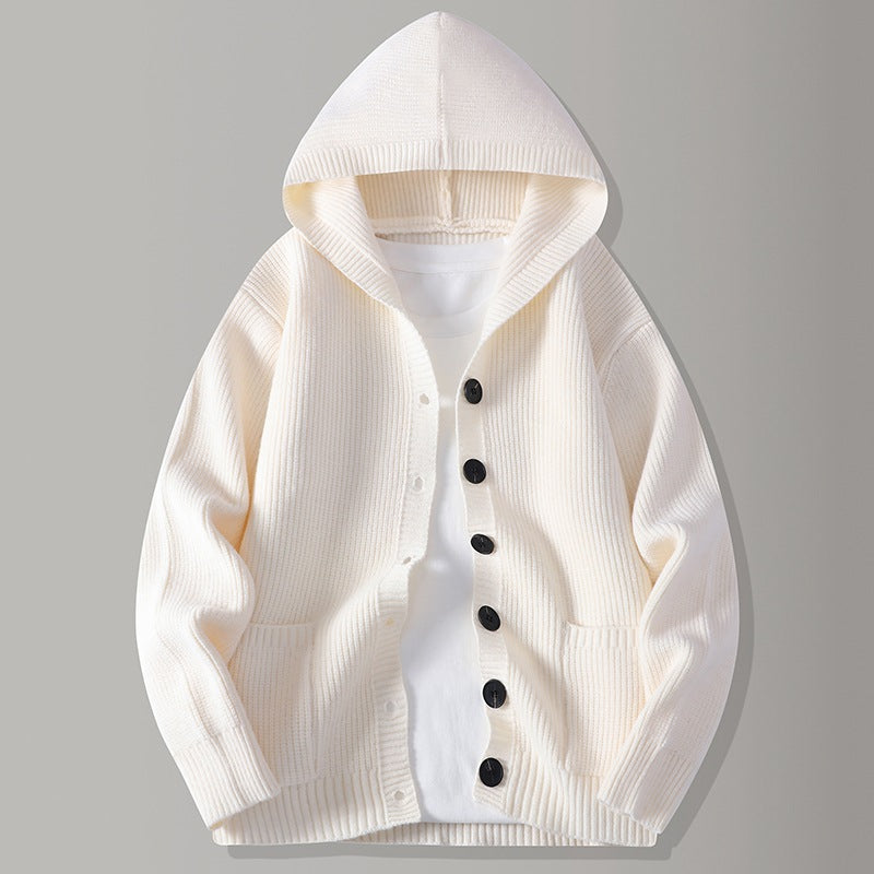 Herren Cardigan mit Jacquard-Muster