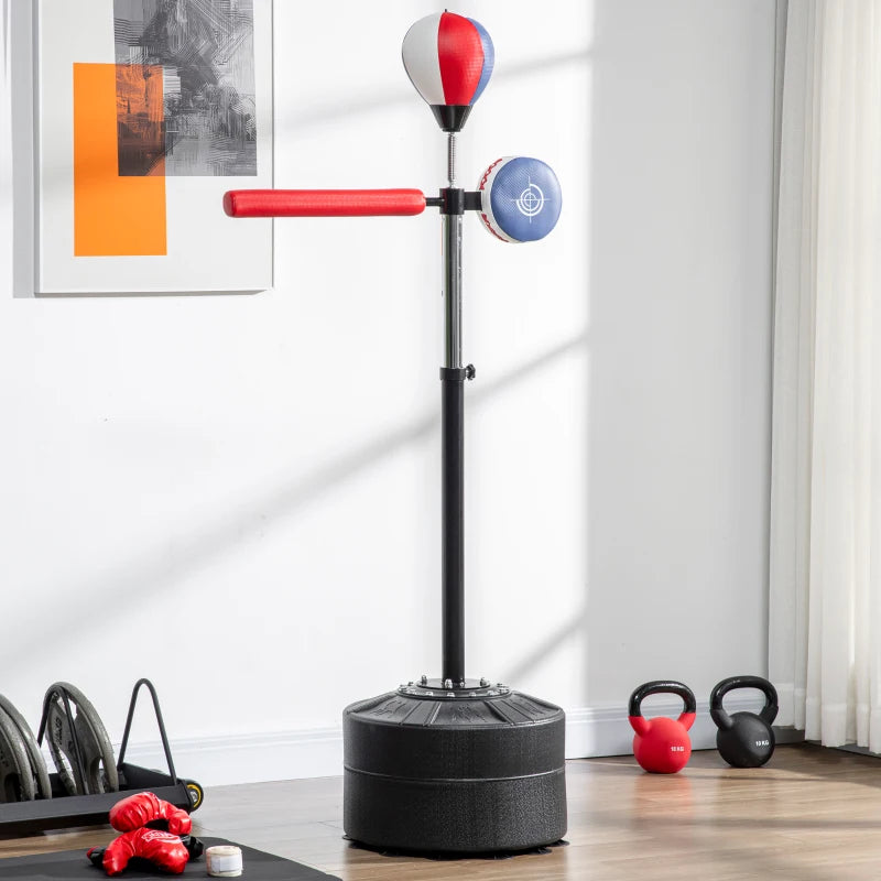 Soozier Boxsack mit Standfuss und Reflex-Bar