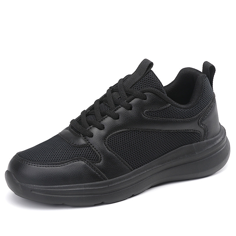 Unisex-Sneaker All Black mit Mesh-Design