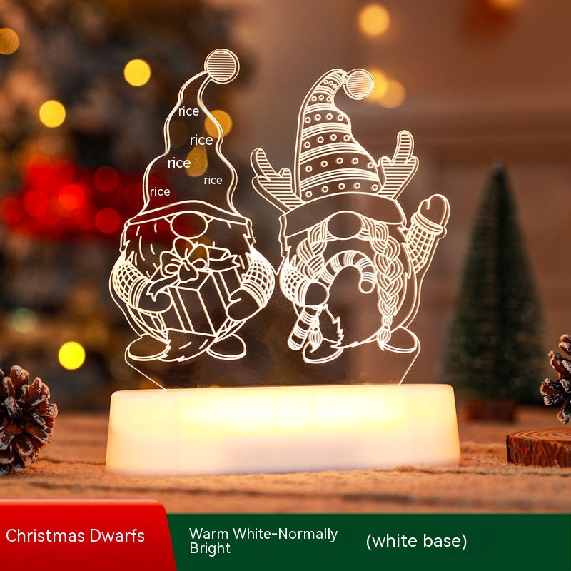 3D Weihnachtslampe