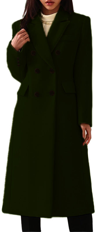 Eleganter Wollmantel für Damen