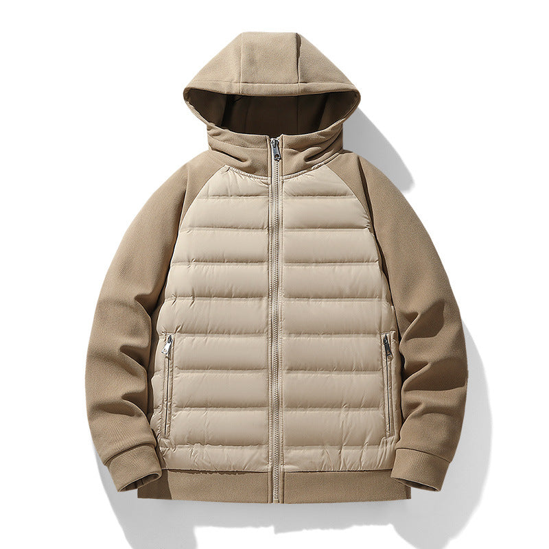 Patchwork-Hooded Winterjacke – Bild 3 | LuxeStyle