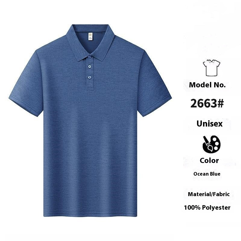 Nahtloses Herren-T-Shirt mit Revers – Bild 9 | LuxeStyle