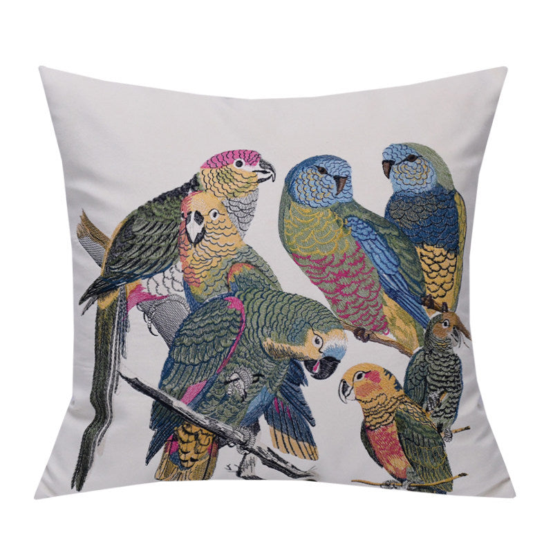 Papagei Samt-Kissen – Bild 12 | LuxeStyle
